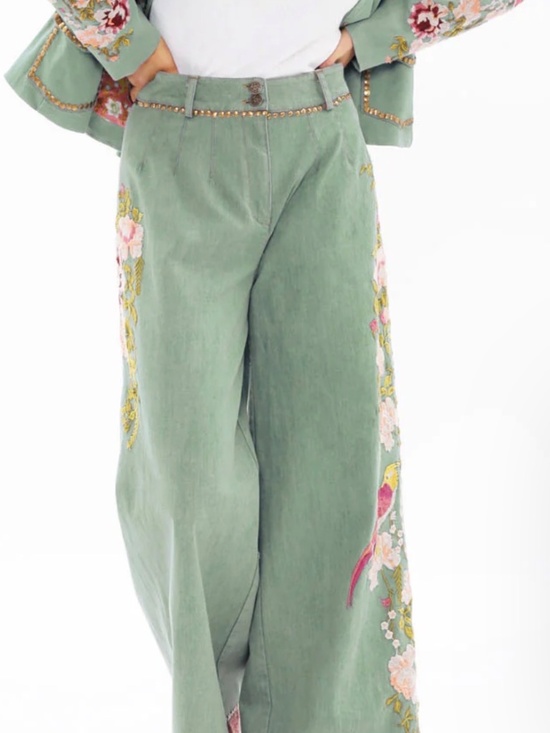 Aratta Time To Shine Denim Pants - Picture 4 of 8